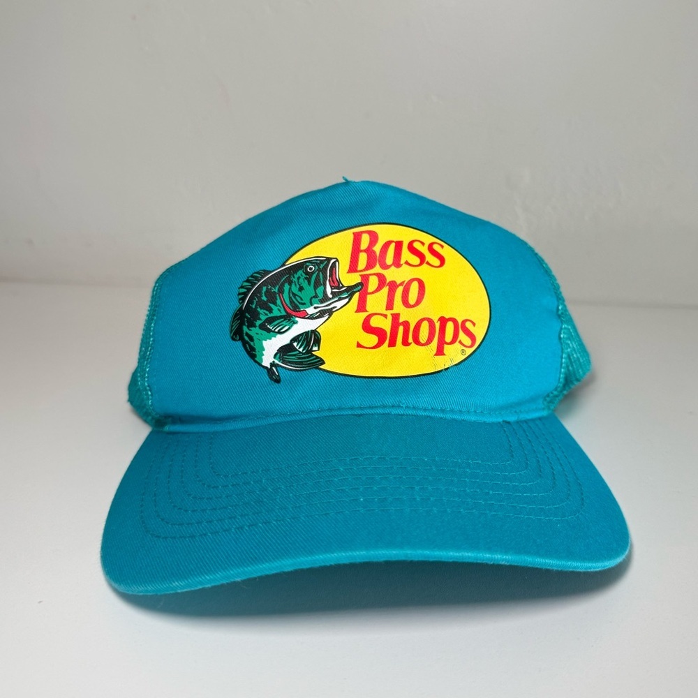 Bass Pro Shops Turquoise Snapback Hat